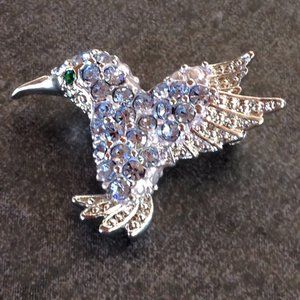 Vintage Hummingbird Brooch